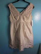 Adriana Papell Womens Short Dress Champagne 10P New with Tags - $55.00