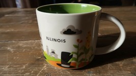 Illinois Starbucks Mug 14 oz. You Are Here Collection YAH Cup - $22.27