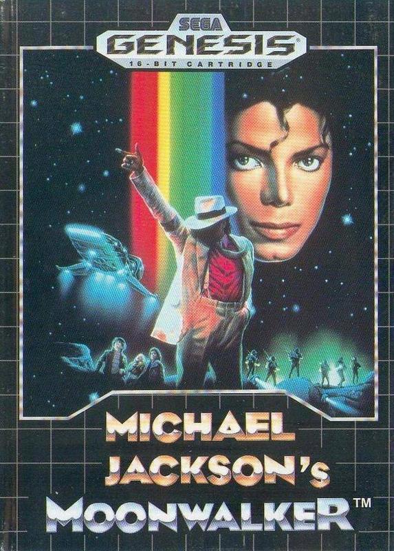 Michael Jacksons Moonwalker - Sega Genesis - Video Games