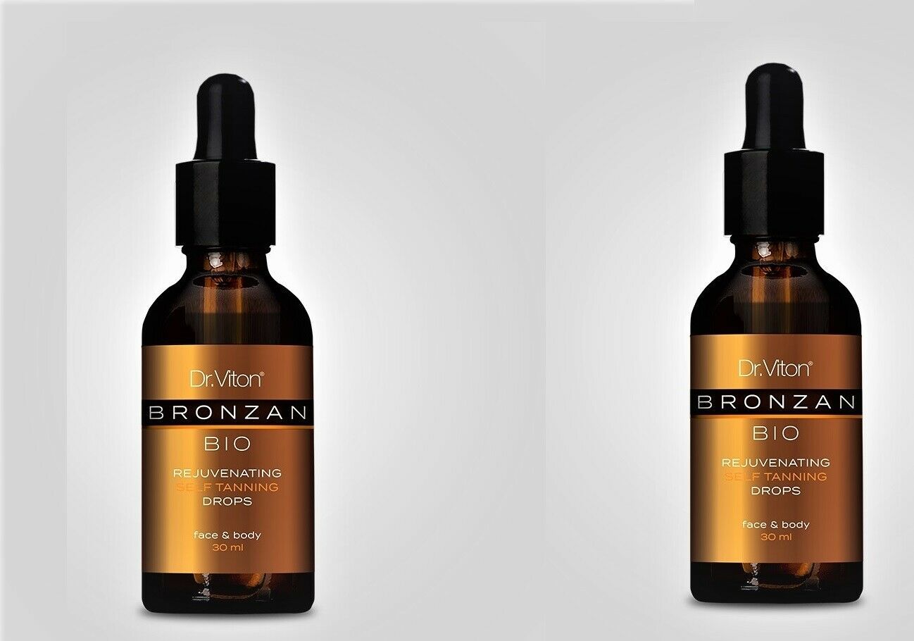 Primary image for 2X Bronzan Dr Viton Natural and Organic - sunless tanning 2X30 ml drops