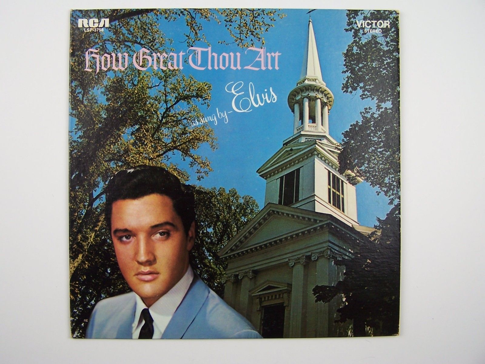 Elvis Presley - How Great Thou Art Vinyl LP Record Album LSP-3758 - Records