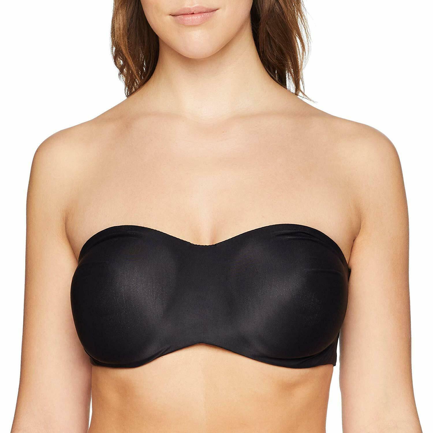LILYETTE Black Strapless Minimizer Bra, US 42C, UK 42C, NWOT Bras