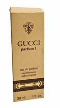 Gucci Parfum 1 Women Eau de Parfum Spray 1.0 fl.oz 30 ML Original Vintage - $121.25