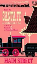 Santa Fe/Disneyland R.R./Main Street Magnet - $6.99