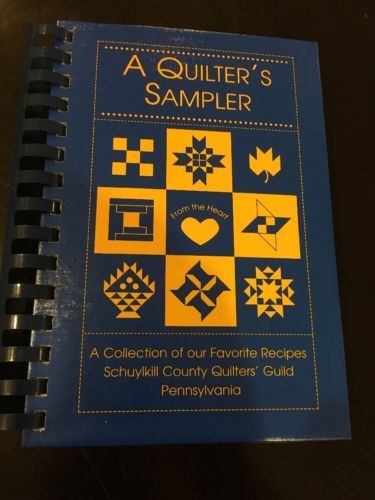 Vintage Cookbook : Schuykill County Quilters Guild - $11.00 12