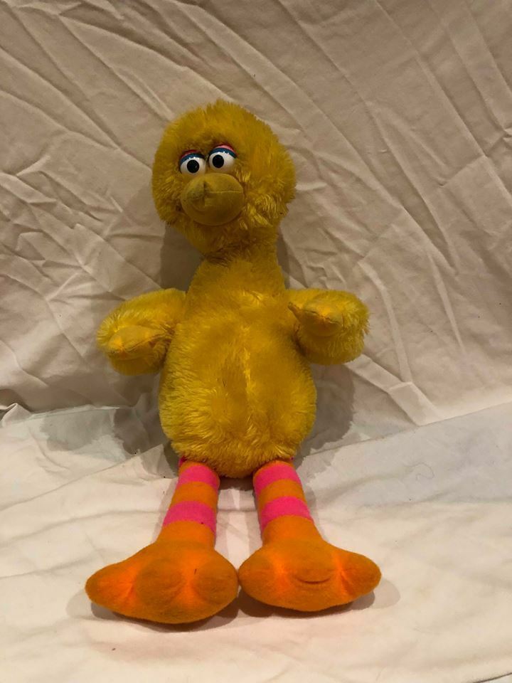 big bird plush toy