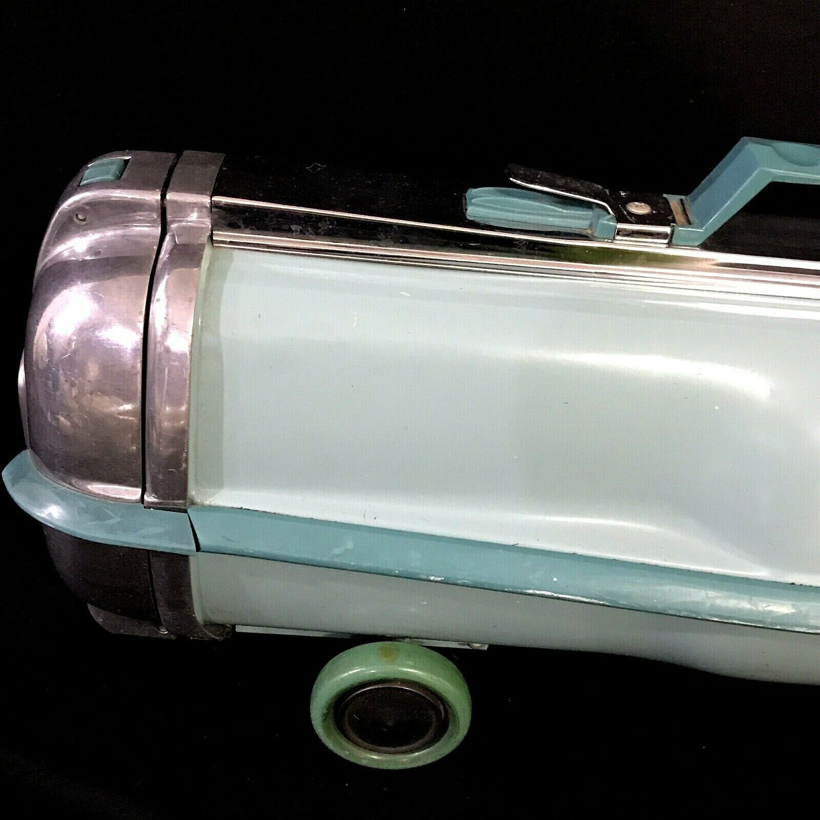 Vintage Electrolux Model G Vacuum Cleaner ONLY Bags Working Turquoise 1960's Vintage Vacuums