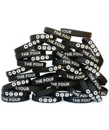 100 of THE FOUR Wristbands - Religous Inspiration Gospel Message Bracele... - $58.29