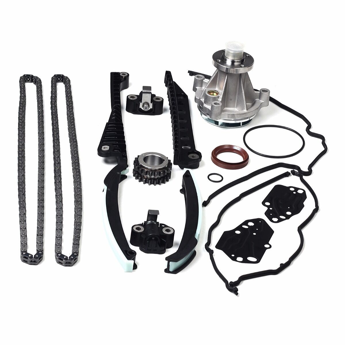 Timing Chain + Water Pump Kit+Cover Gasket Fits Ford Lincoln 5.4L 3V 04-08 New