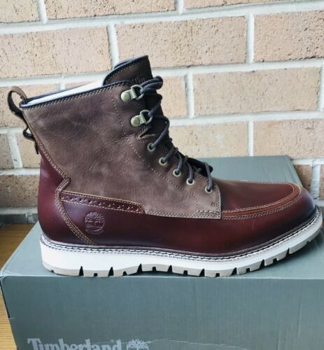 timberland britton hill waterproof moc toe boot