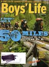 Boys&#39; Life Magazine October 2008 A Newbie&#39;s Guide to 50 Miles - $2.50
