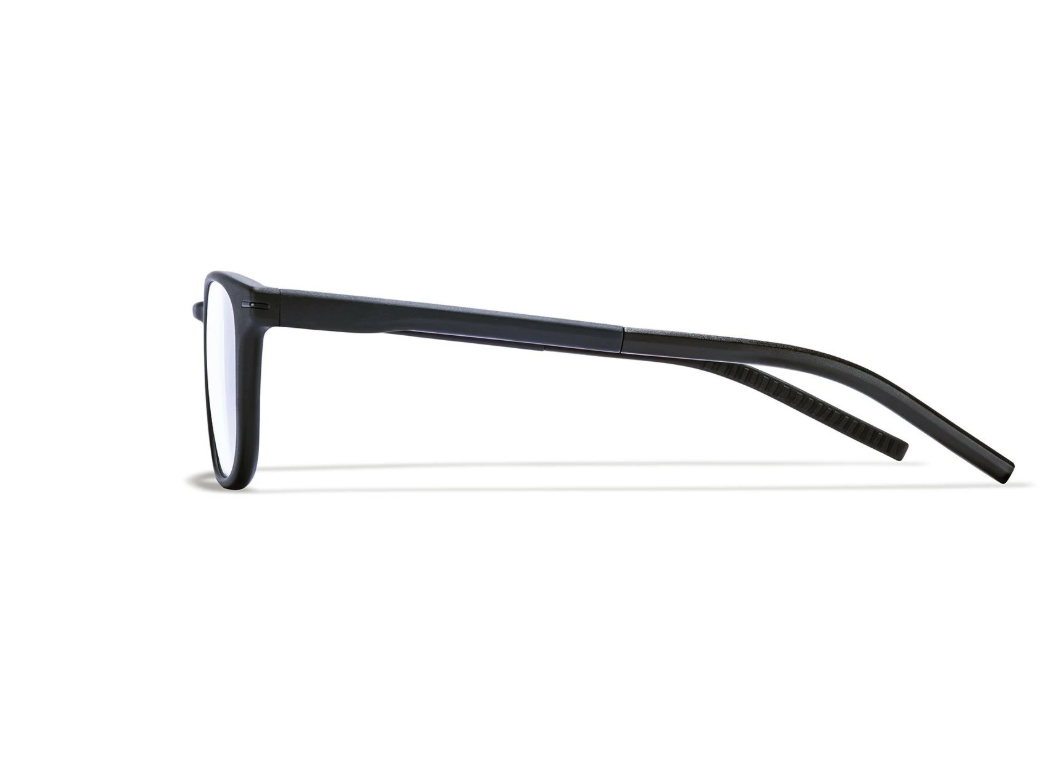 Roka Cade E75030249 Lightweight Rectangular Glasses Eyeglass Frames Small Black Eyeglass Frames