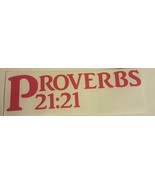 Bible Verse Wall Decal Sticker Vinyl Quote Scripture Art Decor Proverbs ... - $4.49