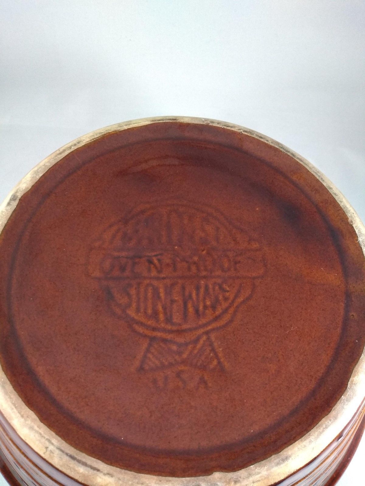 VINTAGE Mar Crest Oven Proof Stoneware Covered Handled Casserole Dishes Monmouth/ Marcrest