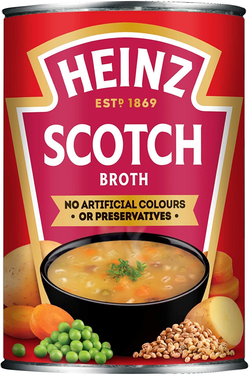 Heinz Scotch Broth Soup 6 tins x 400g each Pantry