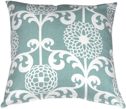 Waverly Fun Floret Spa 20x20 Throw Pillow, Complete with Pillow Insert - $52.45