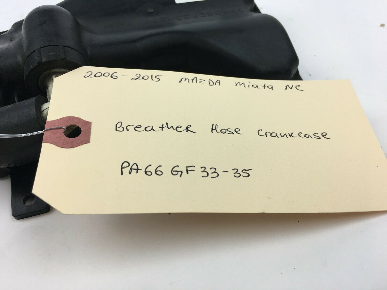 20062015 Mazda Miata Breather Hose Crankcase PA66 GF3335 Used Oem