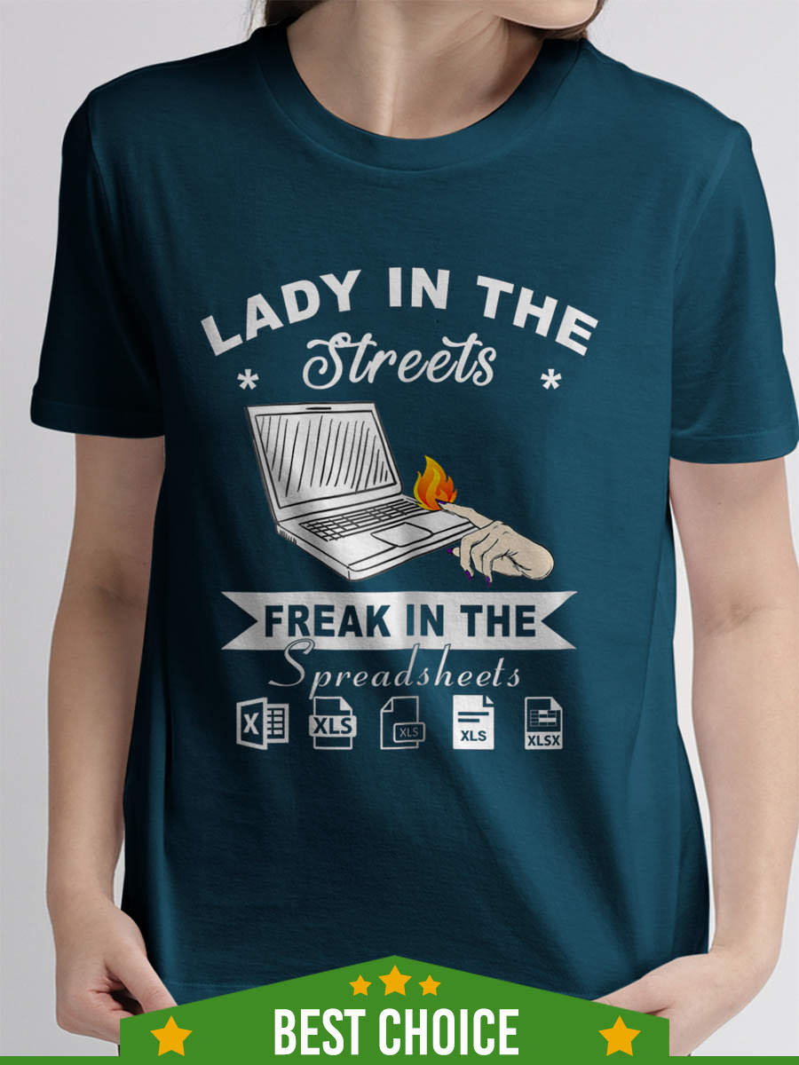 lady in the street freak in the spreadsheets