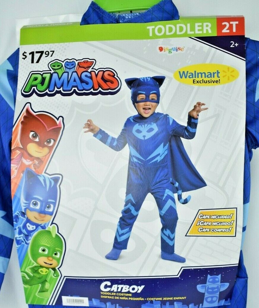 Disguise 2 Pc PJ Masks "Catboy" Infant Costume 2T New (Dress Up