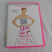 27 Dresses DVD 2008 Widescreen PG13 20th Century Fox Katherine Heigl Jud... - $5.95
