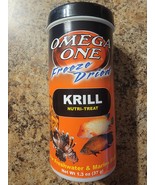 New Omega One Freeze Dried Krill Nutri-Treat Freshwater &amp; Marine Fish 1.... - $17.00