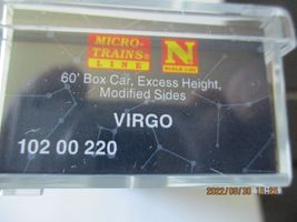 Micro-Trains # 10200220 VIRGO 60' Box Car Constellation Zodiac Series (N) image 6