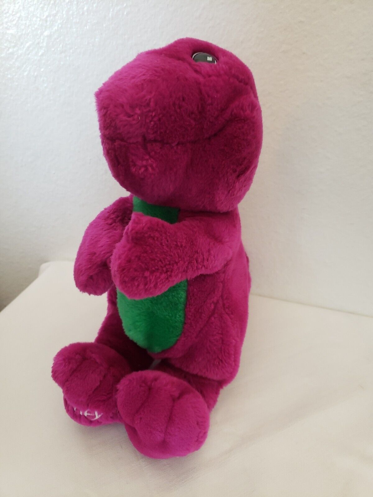 1992 Lyons Group Barney Dinosaur Closed Mouth Plush Stuffed Animal ...