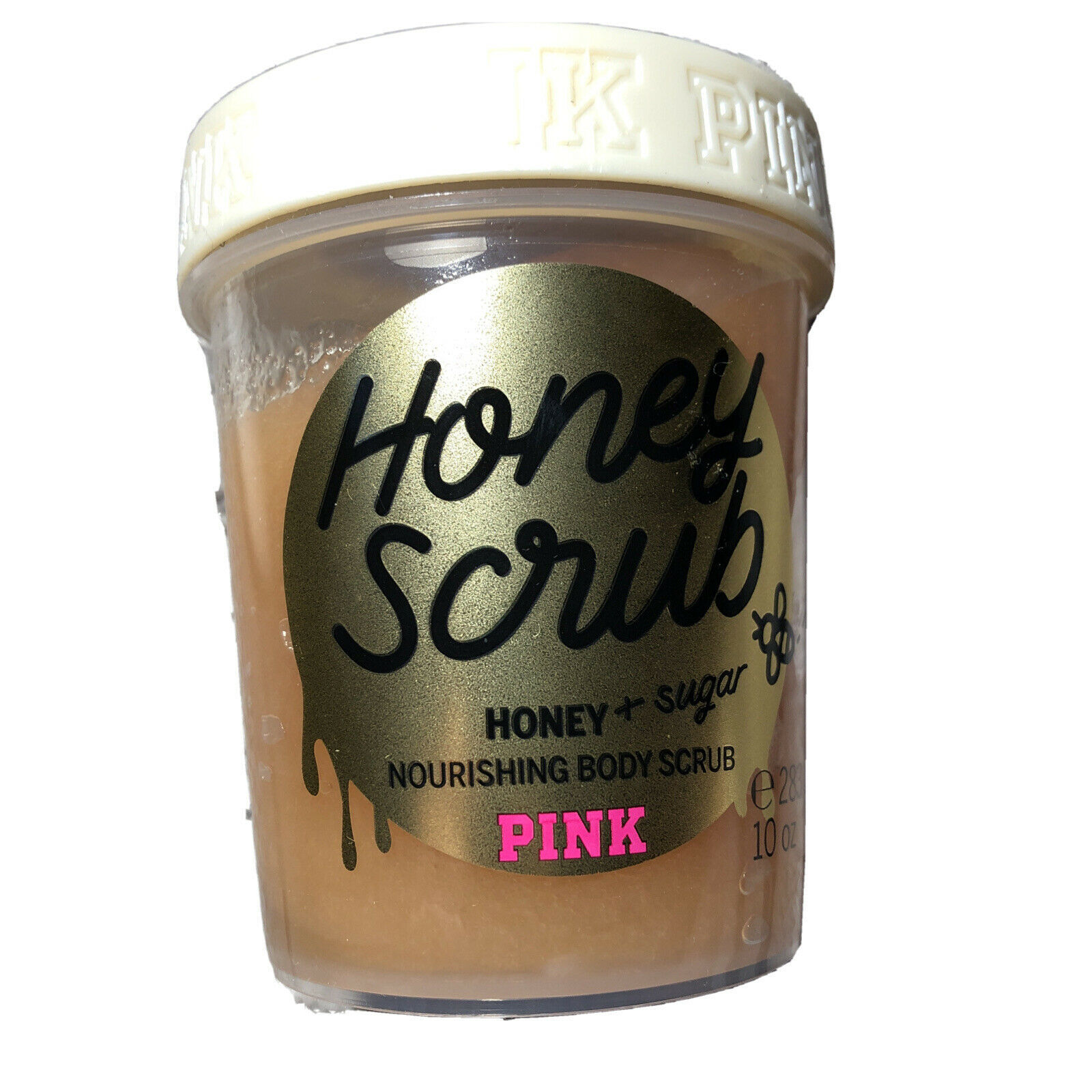 Victorias Secret Pink Honey And Sugar Nourishing Body Scrub 10 Oz Full Size New Exfoliators 