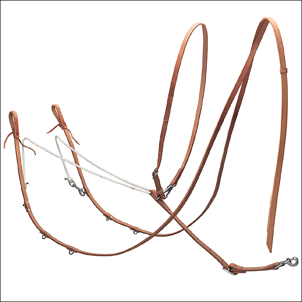 WEAVER LEATHER WESTERN TACK HORSE HARNESS LEATHER GERMAN MARTINGALE