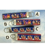 Christmas Keychains Holiday Wristlets Lanyards Pooh Piglet Tigger Mickey... - $9.98