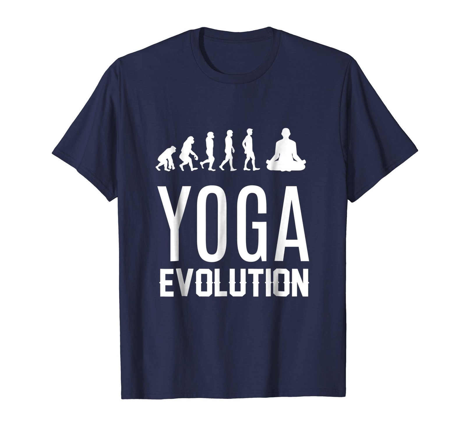 Funny Shirts - Yoga Evolution T-shirt Gifts Men