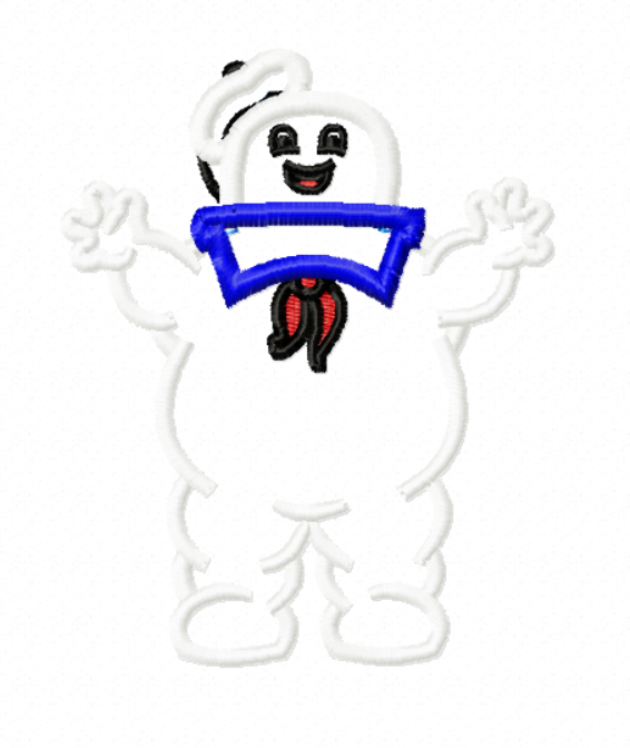 Ghostbusters ITH Machine Embroidery Key Fob GET INSTANT DOWNLOAD RIGHT