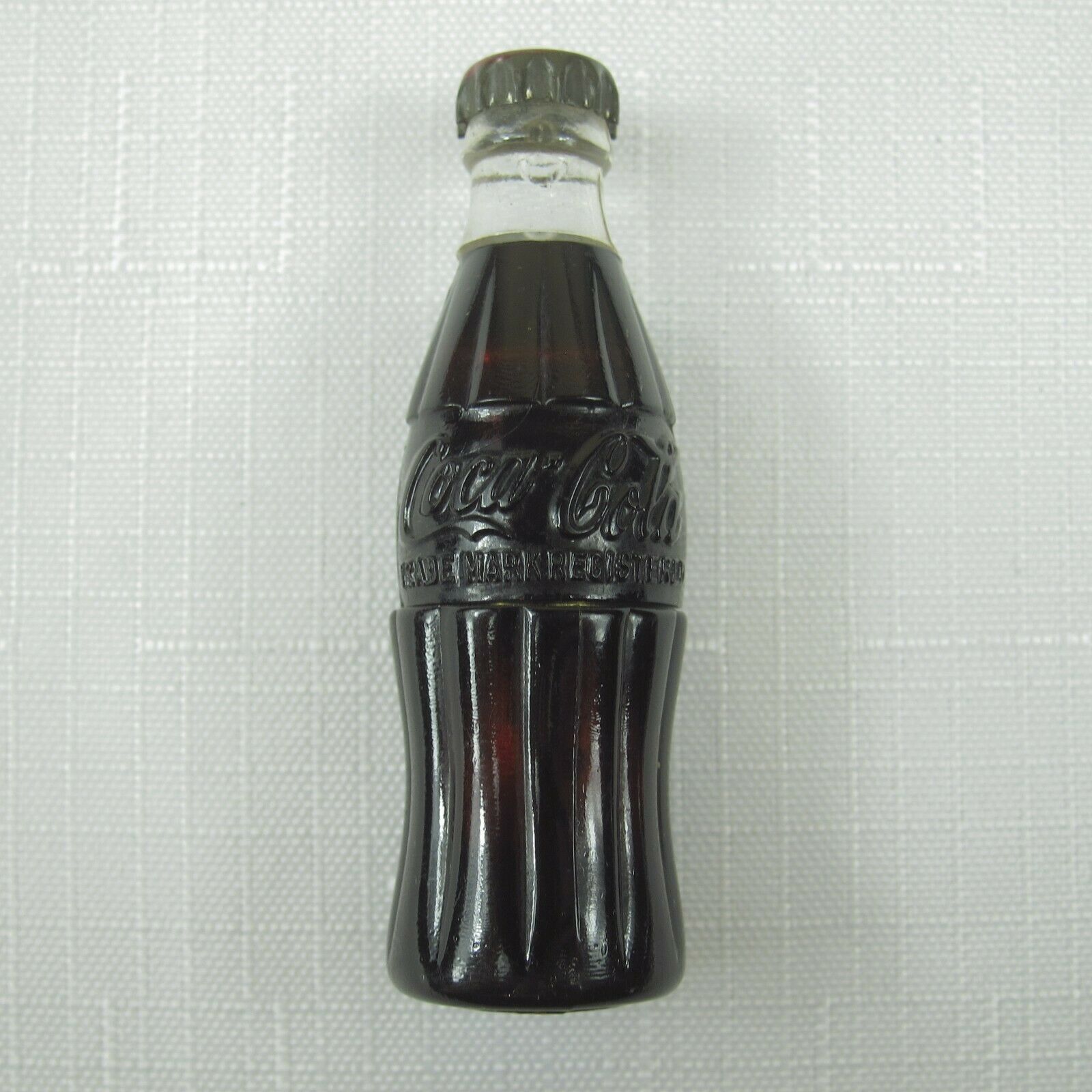 Vintage 1950s Miniature Coca Cola Bottle Cigarette Lighter Advertising