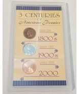3 Centuries Of American Pennies, 3 Coin Set - 1897, 1943, 2000 - $8.99