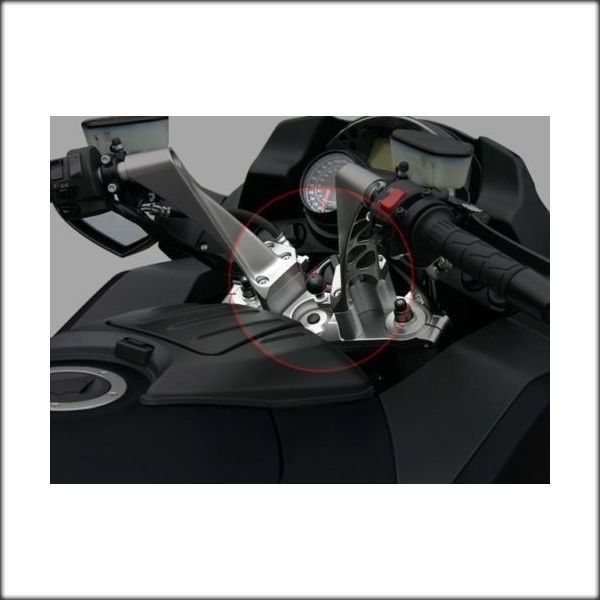 For 20082020 Kawasaki Concours 1400 GTR ABS 2" Sil Handlebar Riser