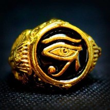 HAUNTED RING: EYE OF HORUS! HEALTH! ROYAL PROTECTION! ANCIENT EGYPTIAN M... - $99.99