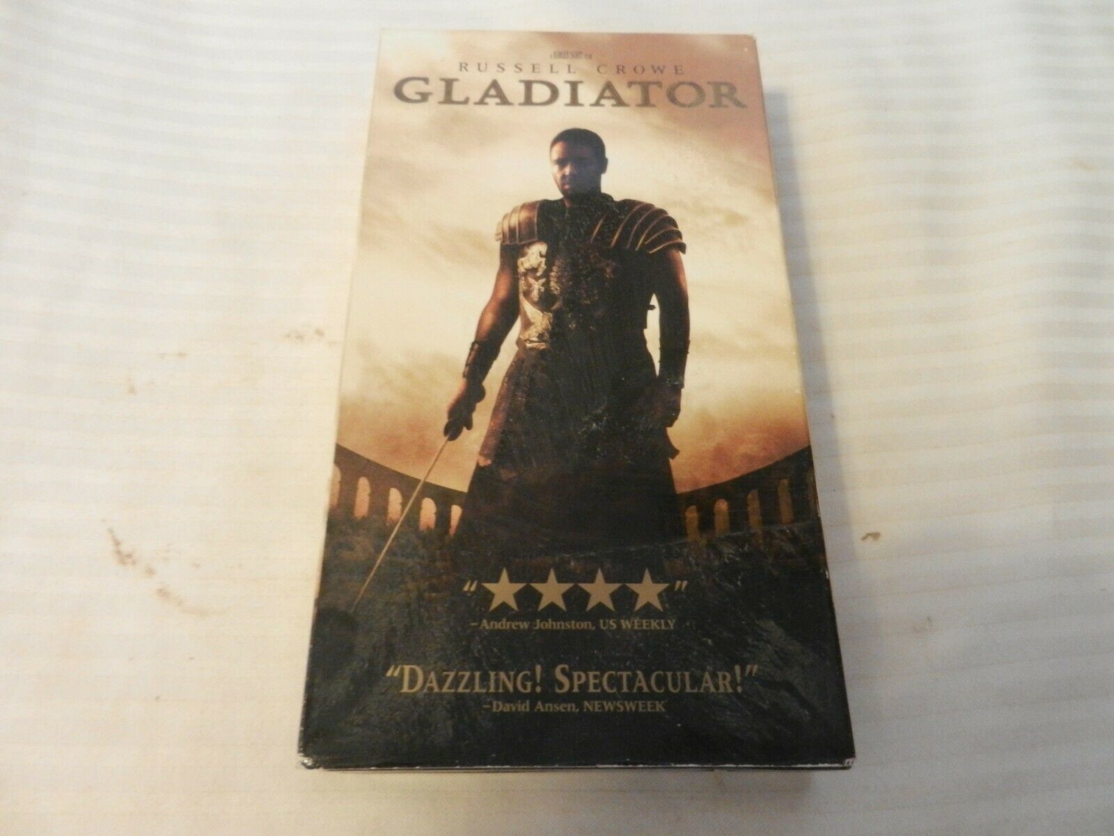 Gladiator (VHS, 2000) Russell Crowe, Joaquin Phoenix - VHS Tapes