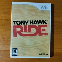 Tony Hawk Ride For Wii Game Disk - $7.60