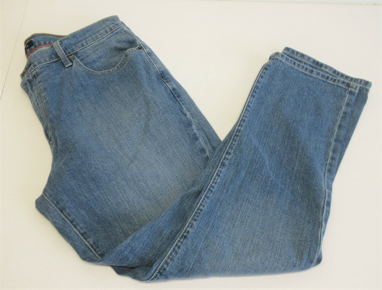 Men's Tommy Hilfiger Straight Fit Jean-Light Wash 34x30 - Jeans