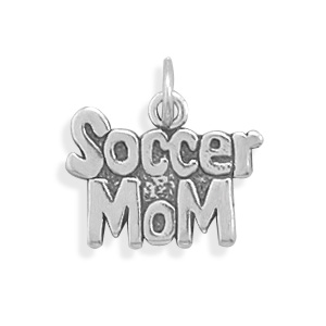 Primary image for Sterling Silver Soccer Mom Charm