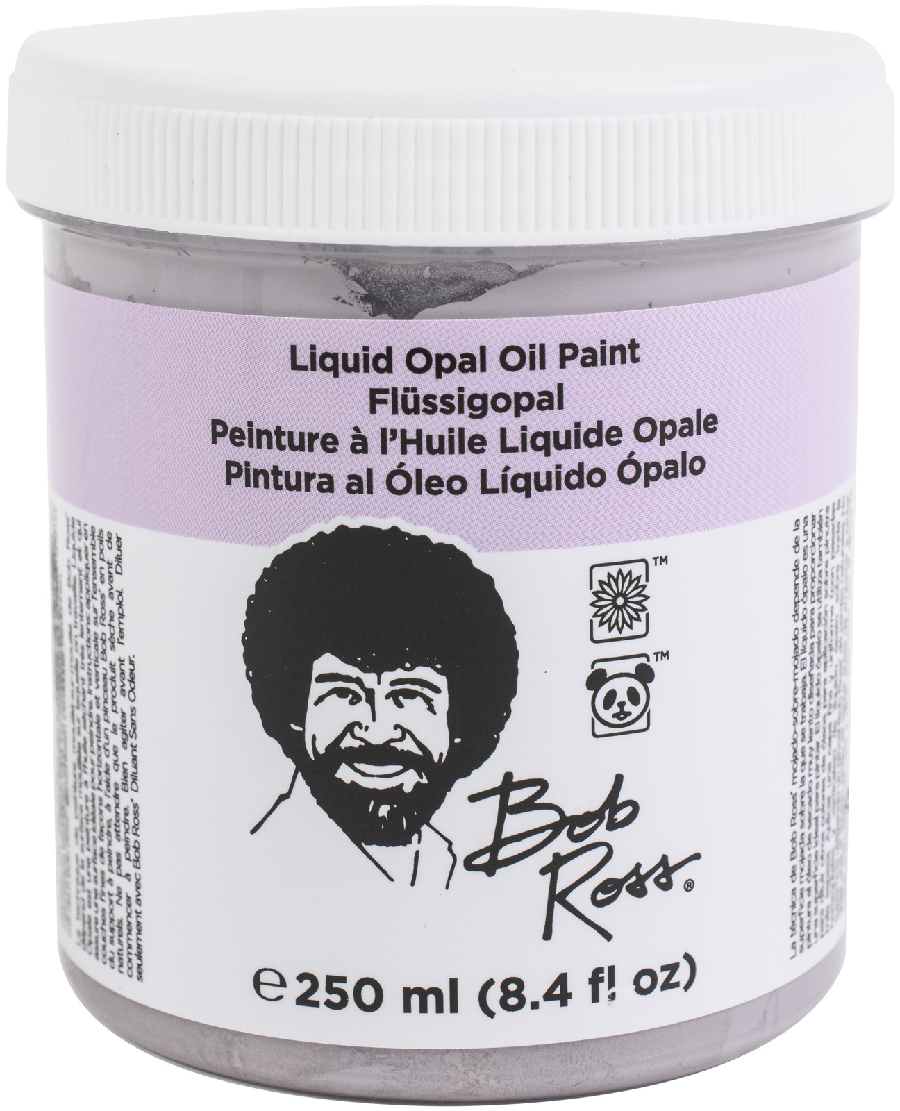 Bob Ross Oil Paint Base Coat 250mlLiquid Opal Art Supplies