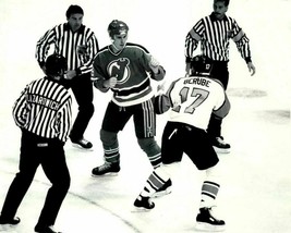 Craig Berube Troy Crowder 8X10 Photo Hockey Philadelphia Flyers Devils Picture - $3.95