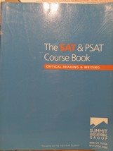 THE SAT AND PSAT COURSE BOOK CRITICAL READING AND WRITING SUMMIT EDUCATI... - $6.00