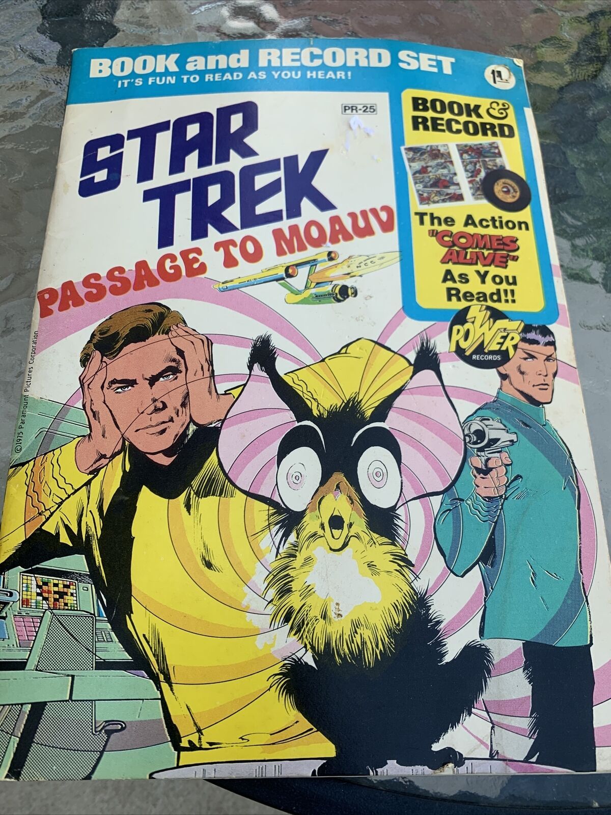 Primary image for 1975 Star Trek Book and Record Set Passage to Moauv