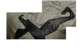Black pak Hanger vintage Mattel Ken Barbie Skipper doll 1960s accessory display - $6.99