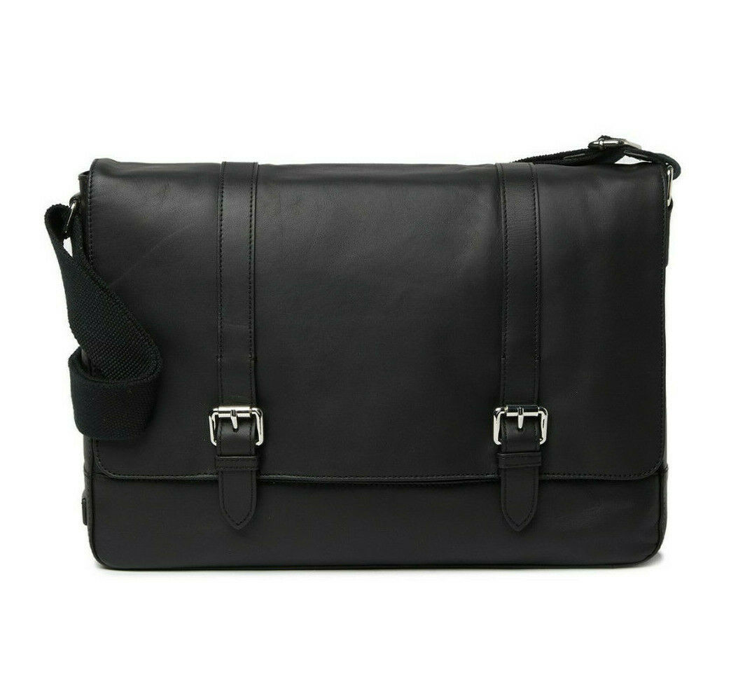 cole haan messenger bag black