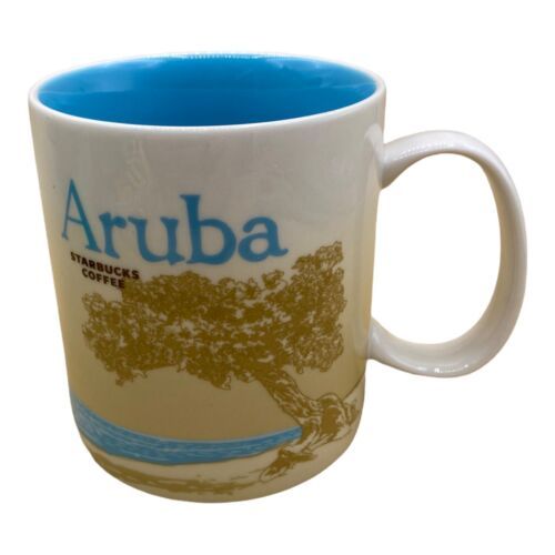 2016 Starbucks Mug Aruba Global City Icons Collectors Series Mug 16oz - $33.85