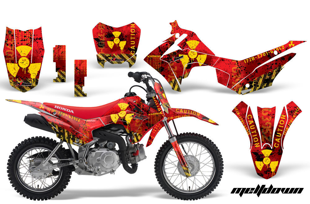 Dirt Bike Decal Graphic Kit Wrap For Honda CRF110 CRF 110 20132018