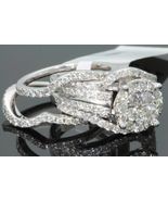2.50CT Round Diamond Wedding Engagement Ring Bridal Set 14K White Gold F... - $146.32