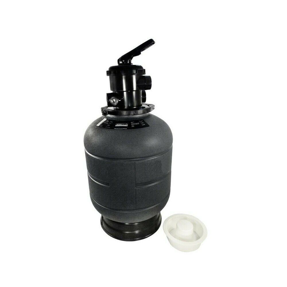 Astral 22503 17" Millenium Top Filter with 1.5" Top Mount Valve Pool